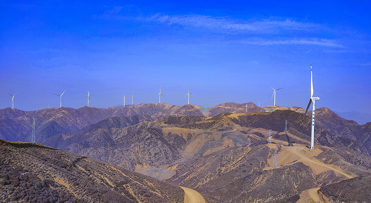 華能天鎮(zhèn)閻家梁50MW風電項目主體工程